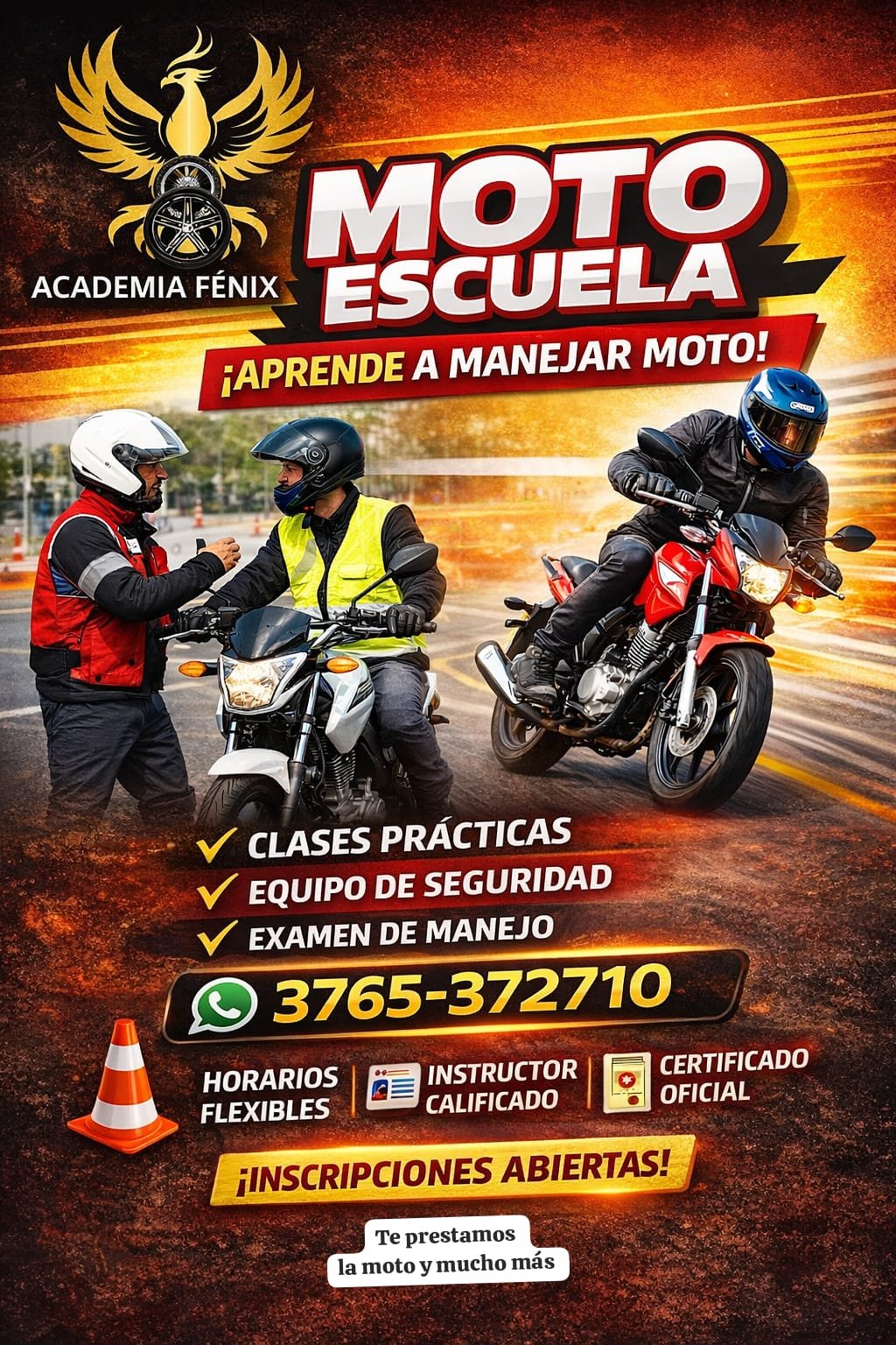 Moto Escuela Academia Fénix